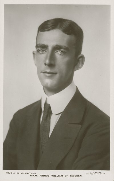SAR Príncipe Guillermo de Suecia, 1913 de F.A Swaine