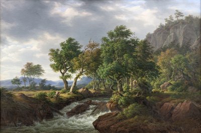 Paisaje rocoso. Djupadal en Blekinge de F.C. Kiærskou