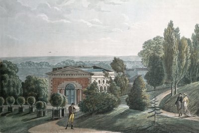 El invernadero en el Jardín de las Plantas, París de F.G. Wexelberg
