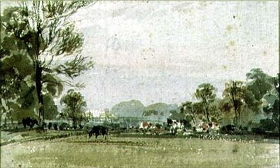 Vista de Hyde Park, siglo XIX de F.J. Collignon