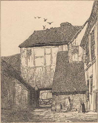 La posada George, Beaconsfield de F.L. Griggs