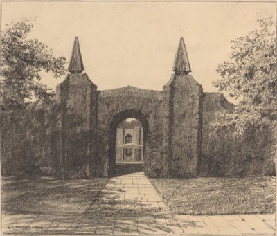 Arco de topiaria de F.L. Griggs