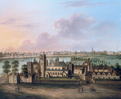 Palacio de Lambeth, c. 1685 de FW Smith