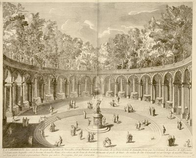 La Colonnade, Versalles, c.1715 de F. (after) Delamonce