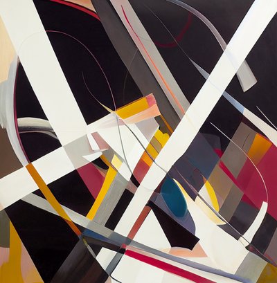 Pintura surrealista abstracta contemporánea, impresiones de arte mural de F. Abderrahim