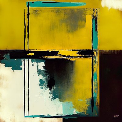 Minimalista abstracto, ideas modernas de decoración de pared para salón, impresiones artísticas de F. Abderrahim
