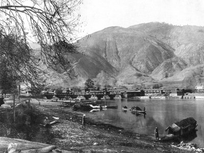 Baramulla, Cachemira, India, principios del siglo XX de F. Bremner