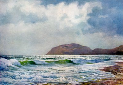 Un día tormentoso cerca de Llandudno, Gales de F. C. Varley