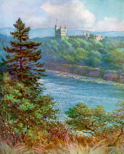 Castillo de Balmoral, Aberdeenshire, Escocia, 1924-1926 de F. C. Varley