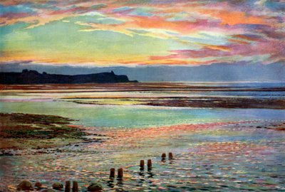 La boca del río Doon, Escocia, 1924-1926 de F. C. Varley