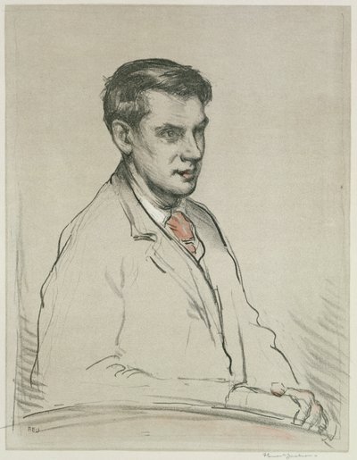 Retrato de Alfred Orage de F. Ernest Jackson