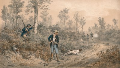 Chasses a Tir, Battue en Forêt de F Grenier