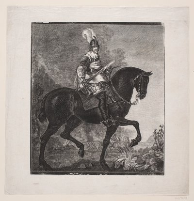 Karel van Mander: Cristiano IV a caballo de F. Hendriksen