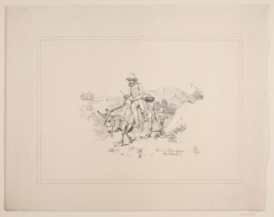 Recuerdo de las montañas Sabiner de F. Hendriksen