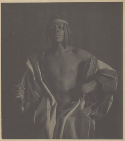 Un jefe etíope de F. Holland Day
