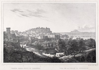 Vista de la ciudad de Pozzuoli de F. Homer