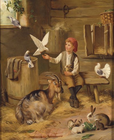Amigos de la granja de F. Hunt