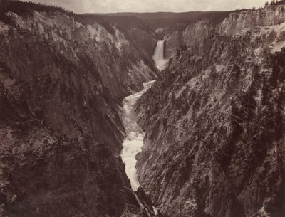 Gran Cañón de Yellowstone y cataratas de F. Jay Haynes