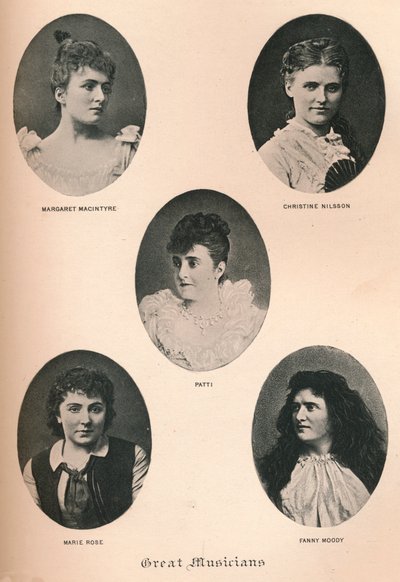 Grandes músicos - Placa XII de F. Jenkins Heliog