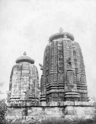 Templo Lingaraj, Bhubaneswar, Orissa, India, 1905-1906 de F. L. Peters