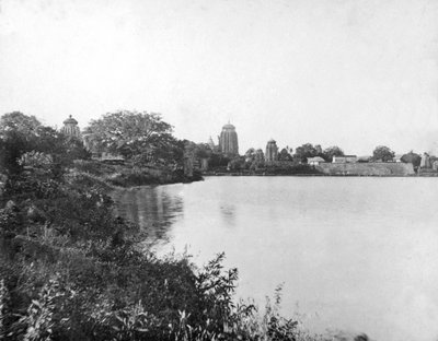 Templos de Lingaraj, Bhubaneswar, Orissa, India de F. L. Peters