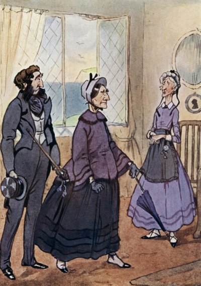 Ilustración para David Copperfield de F. M. B. Blaikie