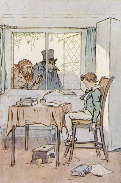 Ilustración para Oliver Twist de F. M. B. Blaikie