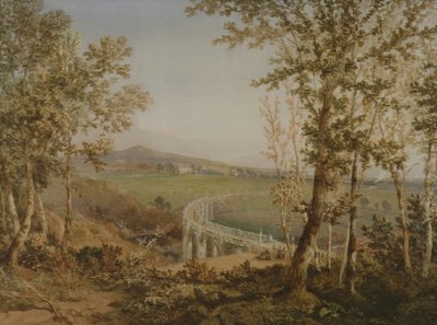 Vista del Mismo Viaducto Ferroviario Desde Arriba de F. S. Cook