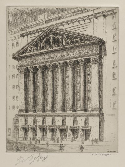 La Bolsa de Valores de Nueva York de F. W. W. Hoppe