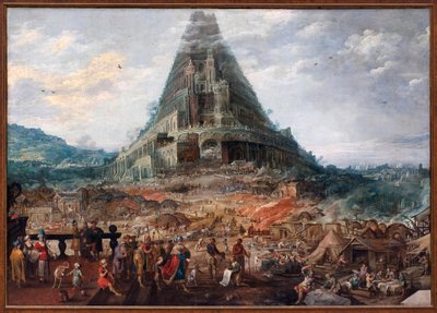Torre de Babel. de F. and Momper J. Francken