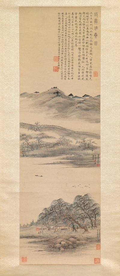 Elegante Tertulia en el Nicho de la Poesía de Fa Shishan et al., Chinese