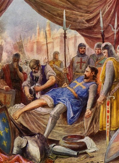 La Gerusalemme Liberata de Torquato Tasso: Canto XI, estrofa 71 (litografía en color) de Fabio Fabbi