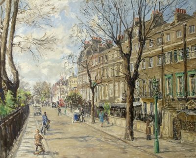 Cheyne Walk, abril 1939, 1943 de Fairlie Harmar