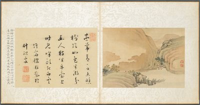 Album of Miscellaneous Subjects, Leaf 3 de Fan Qi