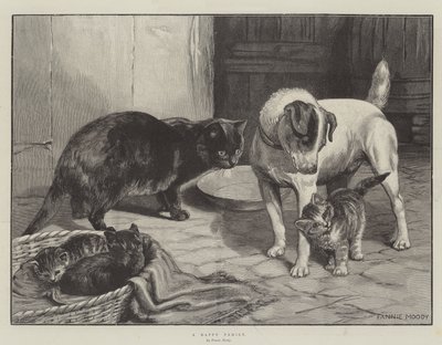 Una familia feliz de Fannie Moody