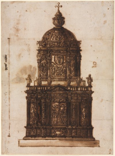Diseño para un Ciborio, 1600s de Fantoni Family Workshop