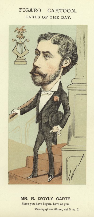 Caricatura de Richard D