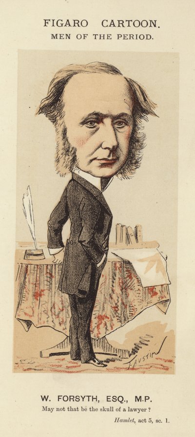 Retrato de W. Forsyth de Faustin