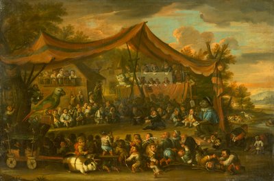 Un Juicio entre Animales y Pigmeos de Faustino Bocchi or Boccasi