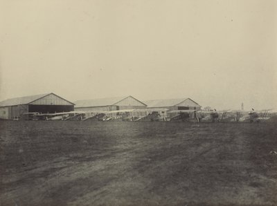 [Hangares y aviones] de Fedele Azari