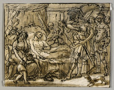 Dibujo de Fedele Fischetti