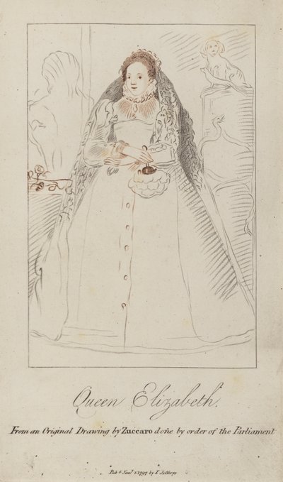 Reina Isabel I de Federico (after) Zuccari or Zuccaro