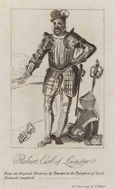 Robert Dudley de Federico (after) Zuccari or Zuccaro
