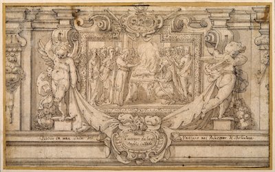 La Pascua de Federico (studio of) Zuccaro
