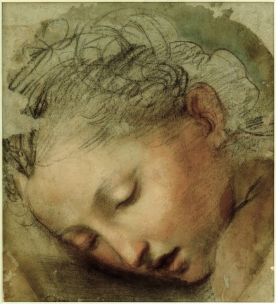 Cabeza de mujer, 1568 de Federico Barocci