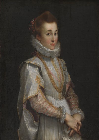 Retrato de una joven dama de Federico Barocci