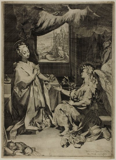 La Anunciación de Federico Barocci