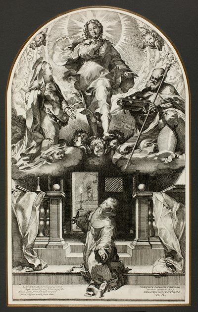 La visión de San Francisco de Federico Barocci