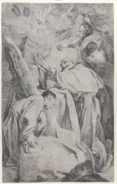 Éxtasis del Beato Piero Gambacorti de Pisa, ca. 1725-28 de Federico Bencovich