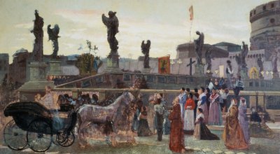 La procesión de Santa Ana en el Puente Sant
